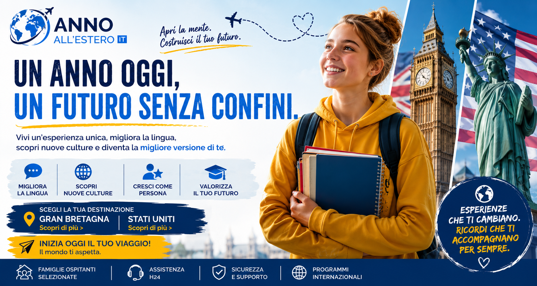 Perché Fare un Anno Scolastico all’Estero: Tutti i Benefici per il Futuro degli Studenti